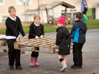 Outdoor play: loose materials
